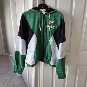 New York Jets Retro Women's Jacket Wear by Erin Andrews NEW